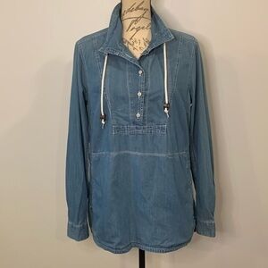 Denim Blue Women's Top